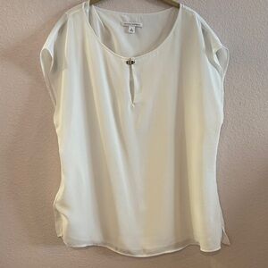 Banana Republic Ivory Blouse